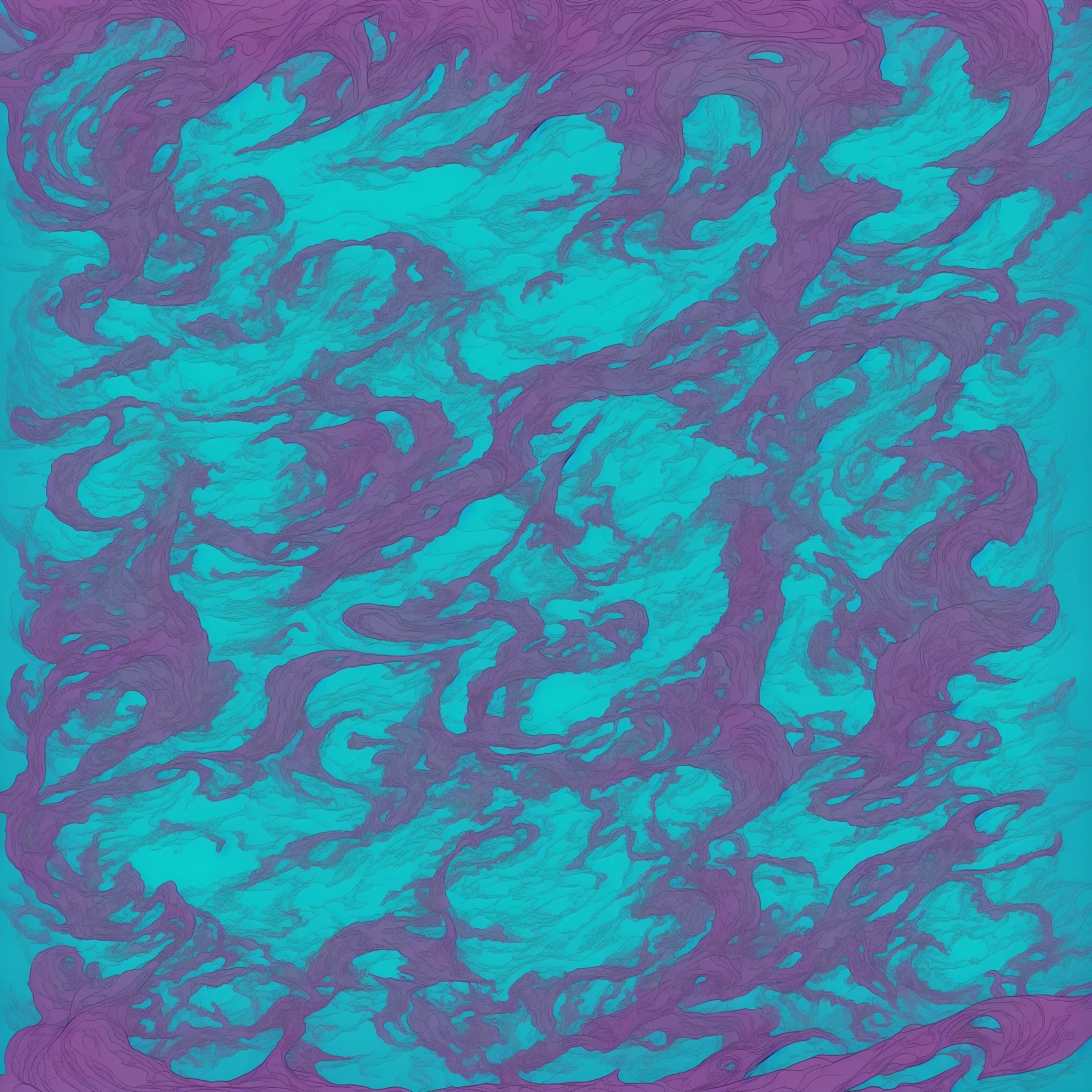 Stable Diffusion 1.5 PROMPT: ocean swells, by killian eng, by moebius